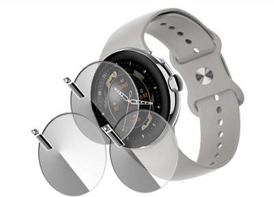 EZGER Screen Guard for Fire-Boltt Rock Smartwatch(Pack of 3)