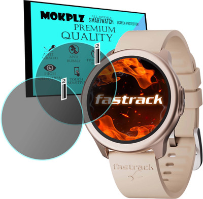 MOKPLZ Screen Guard for FASTRACK FR1 SMARTWATCH(Pack of 2)