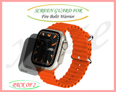 XAZE Screen Guard for Fire Boltt Warrior Smartwatch(Pack of 2)