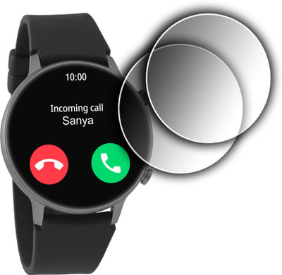 EJZATI Screen Guard for FASTRACK REFLEX PLAY PLUS SMARTWATCH, SCREEN TEMPERED(Pack of 2)