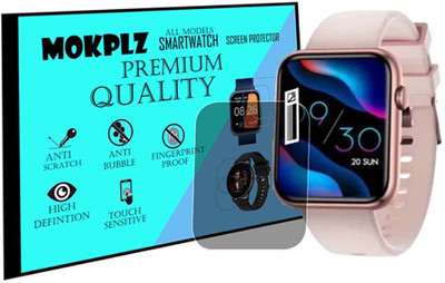 MOKPLZ Screen Guard for FIRE BOLTT SATURN SMARTWATCH(Pack of 1)