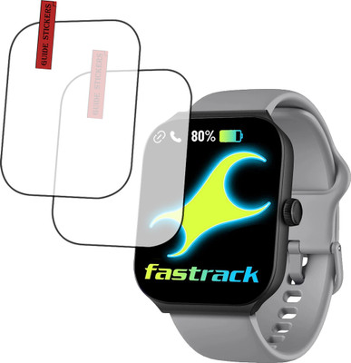 EJZATI Edge To Edge Screen Guard for FASTRACK REVOLTT FS1 MAX SMARTWATCH, SCREEN GUARD(Pack of 2)