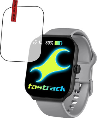 EJZATI Edge To Edge Screen Guard for FASTRACK REVOLTT FS1 MAX SMARTWATCH, SCREEN GUARD(Pack of 1)