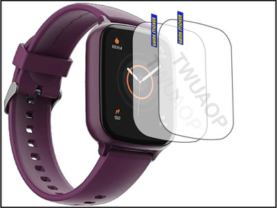 TWUAOP Screen Guard for BOAT WAVE STYLE CALL SMARTWATCH(Pack of 2)