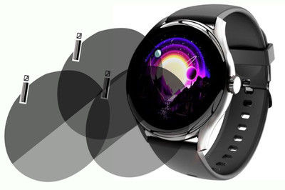 TXGO Screen Guard for Crossbeats Ignite S6 Smartwatch(Pack of 3)