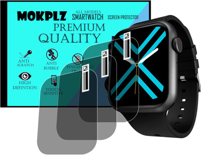 MOKPLZ Screen Guard for FIRE BOLTT RING PLUS SMARTWATCH(Pack of 3)