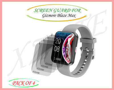 XAZE Screen Guard for Gizmore Blaze Max Smartwatch(Pack of 4)