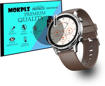 MOKPLZ Screen Guard for FITSHOT SATURN SMARTWATCH(Pack of 1)