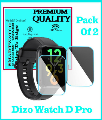 HIDEOUS Screen Guard for DIZO WATCH D PRO(Pack of 2)