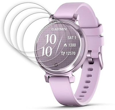 SOMTONE Edge To Edge Screen Guard for Garmin Lily 2 Smartwatch Screen Protector | Anti-Scratch | Edge to Edge Full Coverage | 9H Hardness | Screen Guard for Smartwatch(Pack of 4)