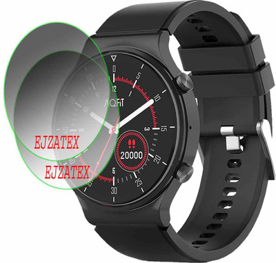 ejzatex Screen Guard for AQFIT W9 SMARTWATCH(Pack of 2)