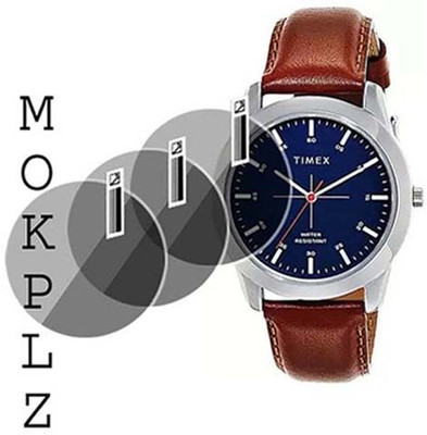 MOKPLZ Screen Guard for TIMEX ANALOG MEN WATCH(Pack of 3)