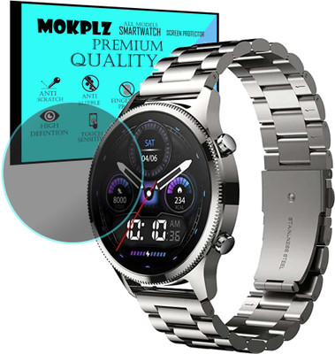 MOKPLZ Screen Guard for NOISEFIT HALO PLUS SMARTWATCH(Pack of 1)