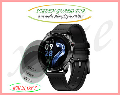 XAZE Screen Guard for Fire Boltt Almighty BSW013 Smartwatch(Pack of 4)