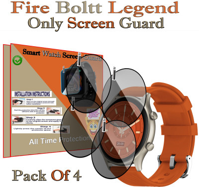 daffin Screen Guard for Fire Boltt Legend(Pack of 4)