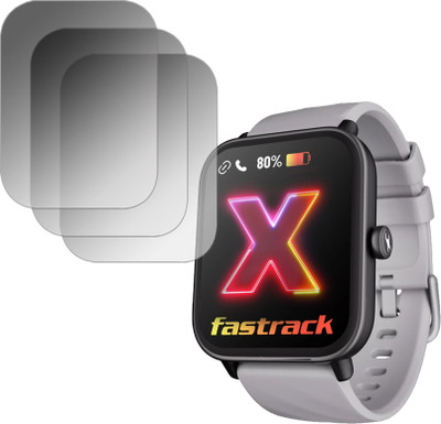 EJZATI Screen Guard for FASTRACK REVOLTT X SMARTWATCH, SCREEN GUARD(Pack of 3)