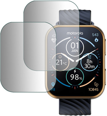 DOUMOF Screen Guard for Motorola Moto Watch 200 SMARTWATCH(Pack of 2)