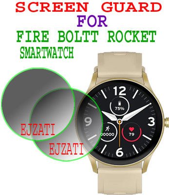EJZATI Screen Guard for FIRE BOLTT ROCKET SMARTWATCH(Pack of 2)
