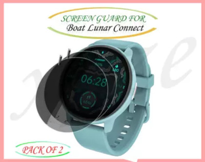 ICROMECK Screen Guard for boAt Lunar Connect Smartwatch(Pack of 2)