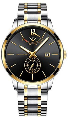 goldentomb Screen Guard for NIBOSI Mens Analogue Stainless Steel Strap Top Brand Business Quartz Mens Watch(Pack of 1)
