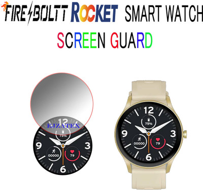 ejzatex Screen Guard for FIRE BOLT ROCKET SMART WATCH(Pack of 1)
