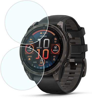 MOKPLZ Screen Guard for Garmin FENIX 8 Pro Smartwatch(Pack of 2)