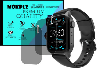 MOKPLZ Screen Guard for FIRE BOLTT RISE SMARTWATCH(Pack of 2)