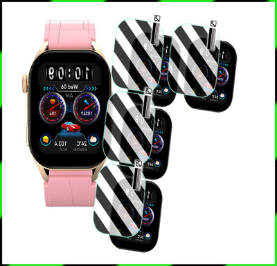 daffin Screen Guard for Fire Boltt Emperor Smartwatch(Pack of 4)
