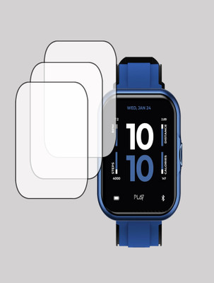 ejzatex Screen Guard for PLAYFIT DIAL 3 PRO SMARTWATCH, SCREEN GUARD(Pack of 3)