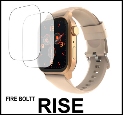 TWUAOP Screen Guard for FIRE BOLTT RISE(Pack of 2)