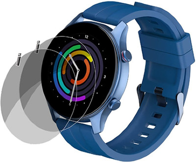XAZE Screen Guard for NoiseFit Evolve 2 Play Smartwatch(Pack of 2)