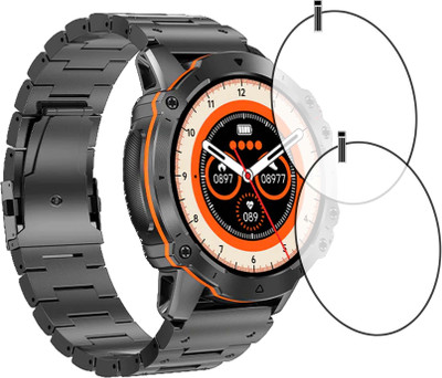 TWUAOP Screen Guard for FIRE BOLTT MARSHAL SMARTWATCH(Pack of 2)
