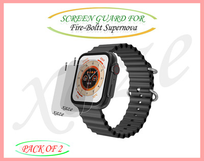 XAZE Screen Guard for Fire-Boltt Supernova Smartwatch(Pack of 2)