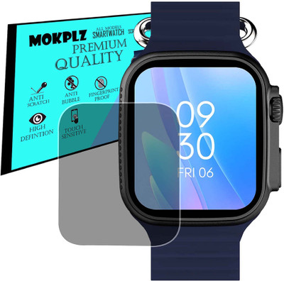 MOKPLZ Screen Guard for FIRE BOLTT WARRIOR SMARTWATCH(Pack of 1)