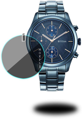 MOKPLZ Screen Guard for TITAN ANALOG BLUE DIAL(Pack of 1)