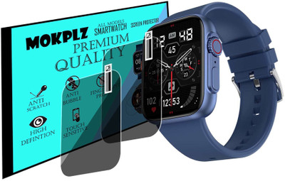MOKPLZ Screen Guard for FIRE BOLTT GLADIATOR SMARTWATCH(Pack of 2)