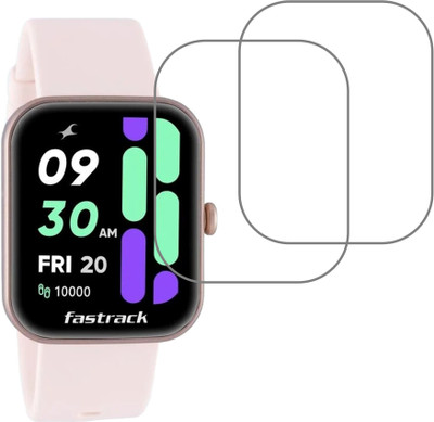 DVTECH Screen Guard for Crystal Clear Fastrack Reflex Hello Smart Watch(Pack of 2)