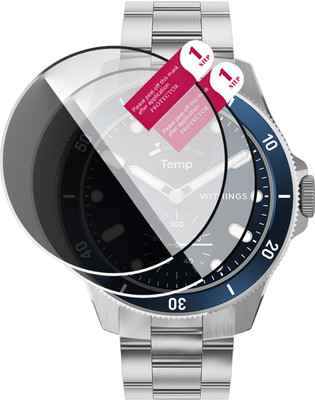 daffin Screen Guard for Withings ScanWatch Nova(Pack of 2)