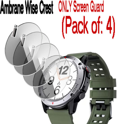 daffin Screen Guard for Ambrane Wise Crest(Pack of 4)