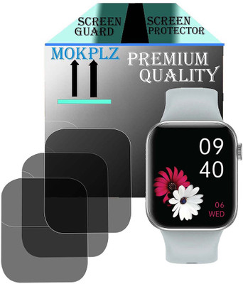 MOKPLZ Screen Guard for CROSSBEATS IGNITE STELLAR SMARTWATCH(Pack of 3)