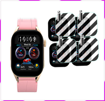 daffin Screen Guard for Fire Boltt Emperor Smartwatch(Pack of 4)