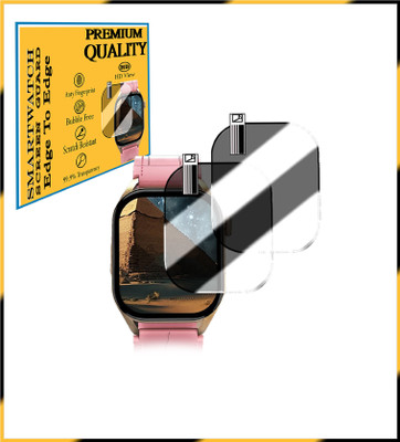 EZGER Screen Guard for Fire Boltt Emperor Smartwatch(Pack of 2)