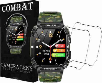 Olonga Screen Guard for FIRE BOLTT COMBAT SMARTWATCH(Pack of 2)