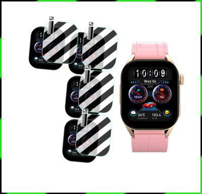 EZGER Screen Guard for Fire Boltt Emperor Smartwatch(Pack of 4)