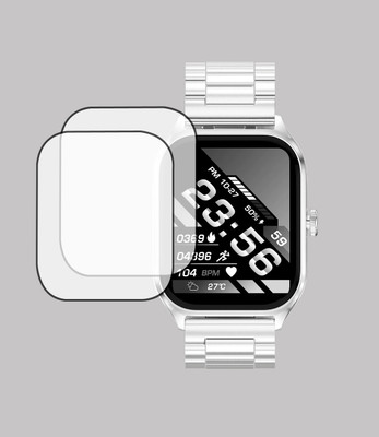 EJZATI Screen Guard for FIRE BOLTT SOLARIS SMARTWATCH, SCREEN GUARD(Pack of 2)