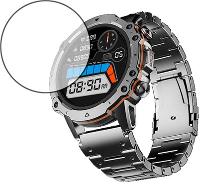 MOKPLZ Screen Guard for FIRE BOLTT MARSHAL SMARTWATCH(Pack of 1)