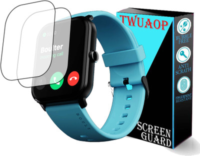 TWUAOP Screen Guard for BOULT DIVE PLUS SMARTWATCH(Pack of 2)