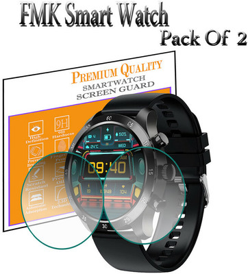 daffin Screen Guard for FMK Smart Watch(Pack of 2)