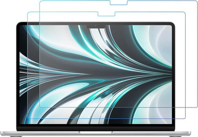 Saco Screen Guard for (Fiber Glossy) Macbook Air 13.6 Inch M3 A3113 M2 A2681 Model 2022-2024(Pack of 1)