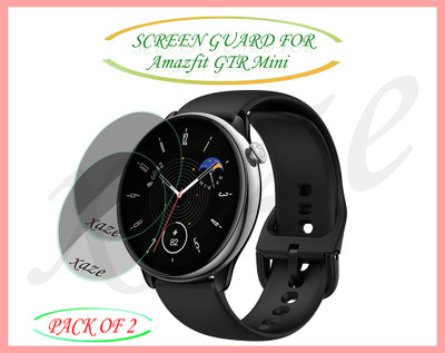XAZE Screen Guard for Amazfit GTR Mini Smartwatch(Pack of 2)